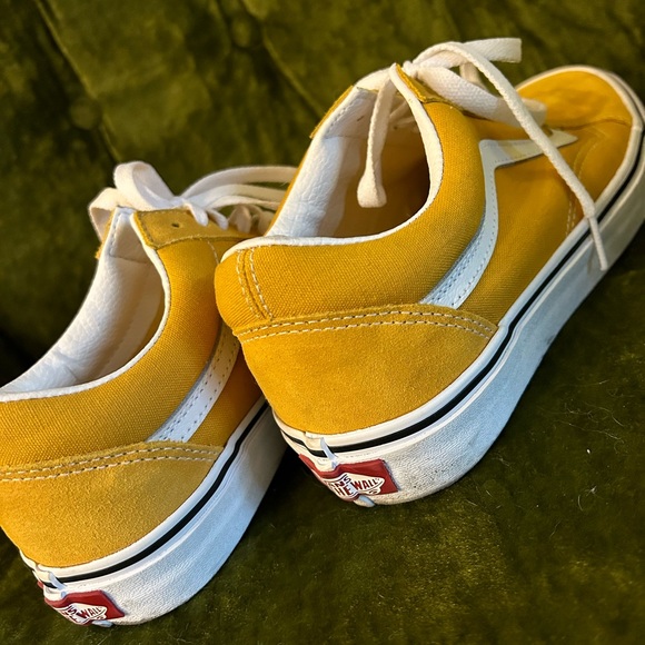 Mustard Suede Vans - Picture 2 of 5
